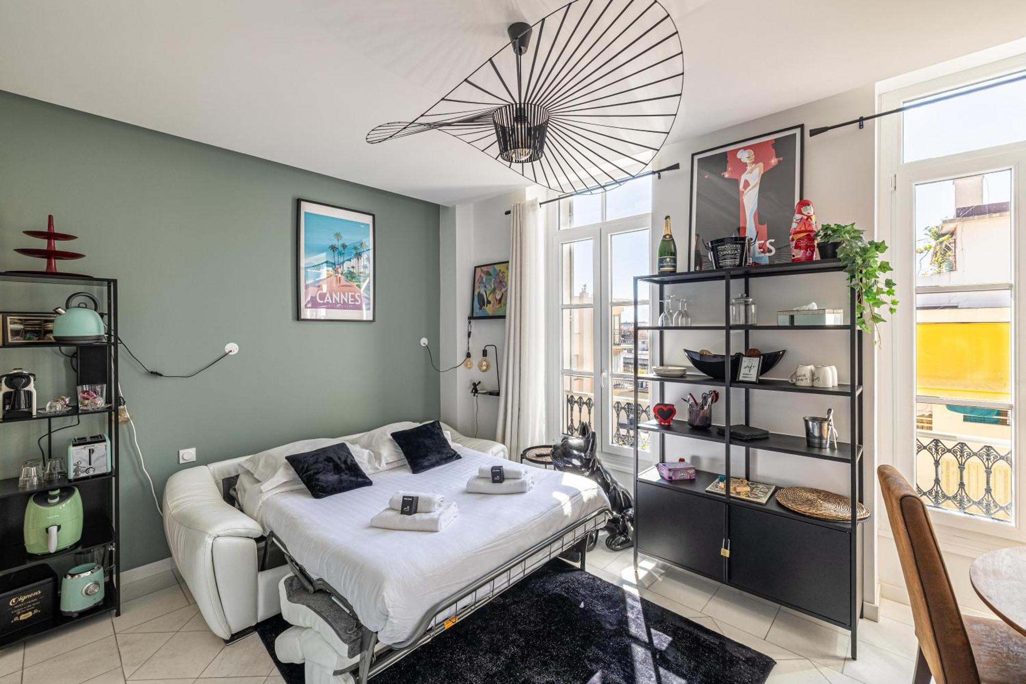 Private - Small Studio For Two At 5 Minutes From Croisette Cannes Zewnętrze zdjęcie