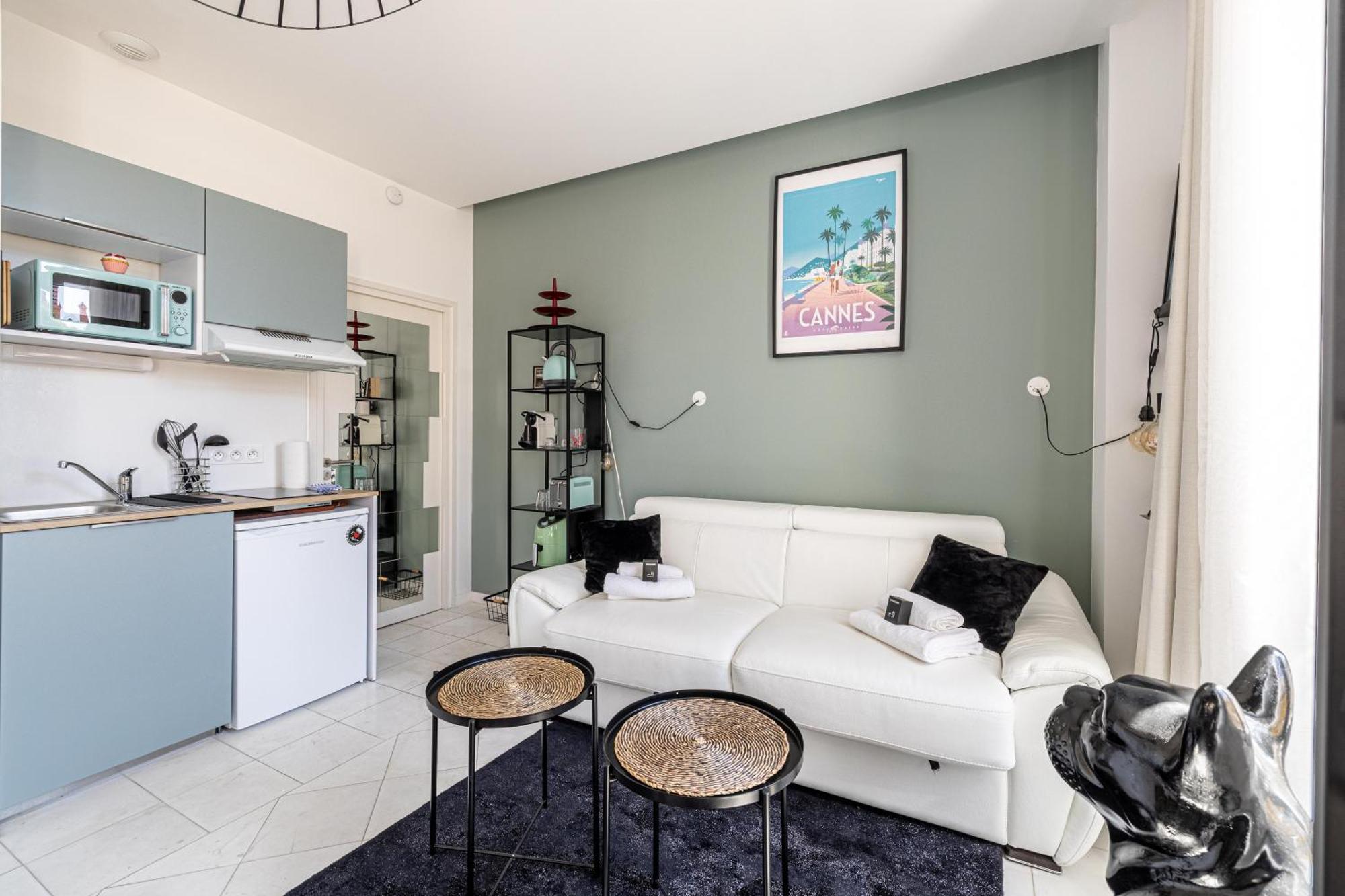 Private - Small Studio For Two At 5 Minutes From Croisette Cannes Zewnętrze zdjęcie